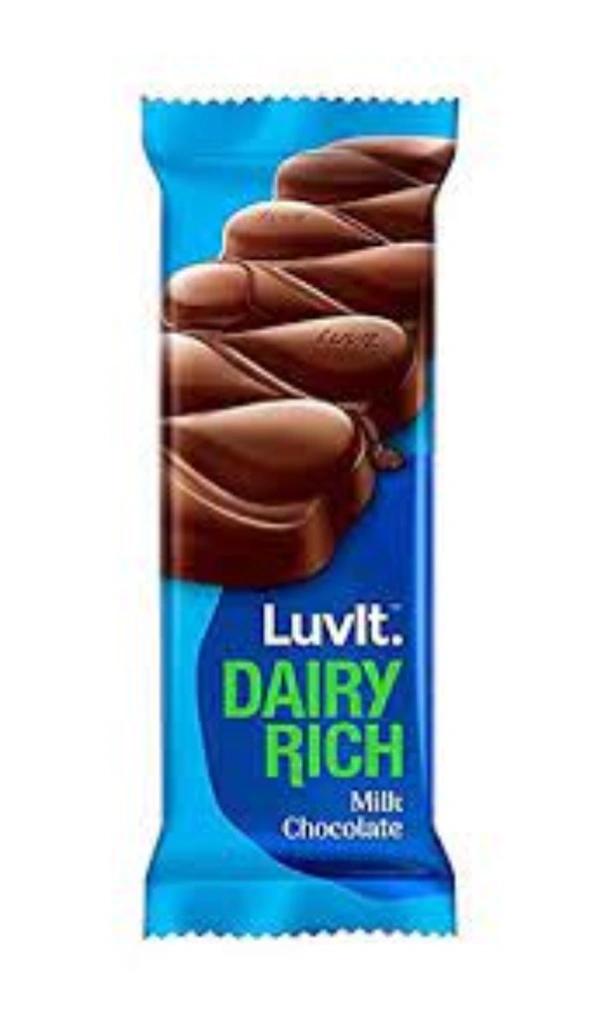 LuvIt Dairy Rich Milk Chocolate Bar - 30gm